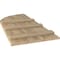Ekena Millwork Americraft 6-Board (3 Batten) Wood Joined Board-n-Batten Shutters w/ Arch Top, ARW401BQ621X77UNH, PR ARW401BQ621X77UNH - alternate 4